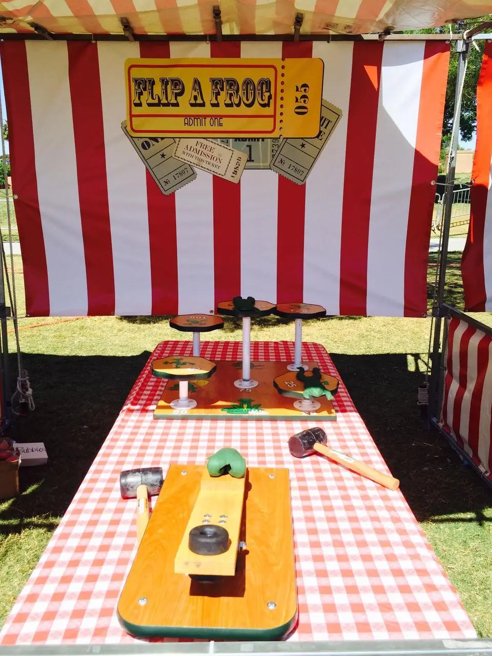 Flip a Frog Carnival Game