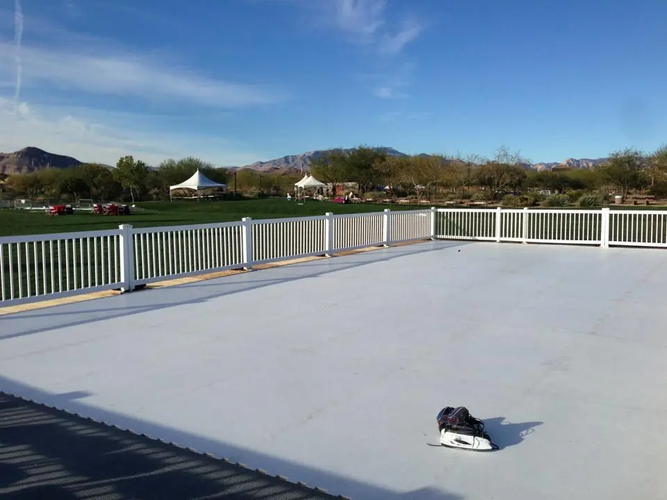 Synthetic Ice Rink