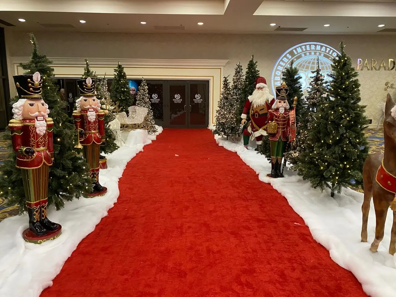 Corporate Holiday Party Formal Dining Event Production Las Vegas