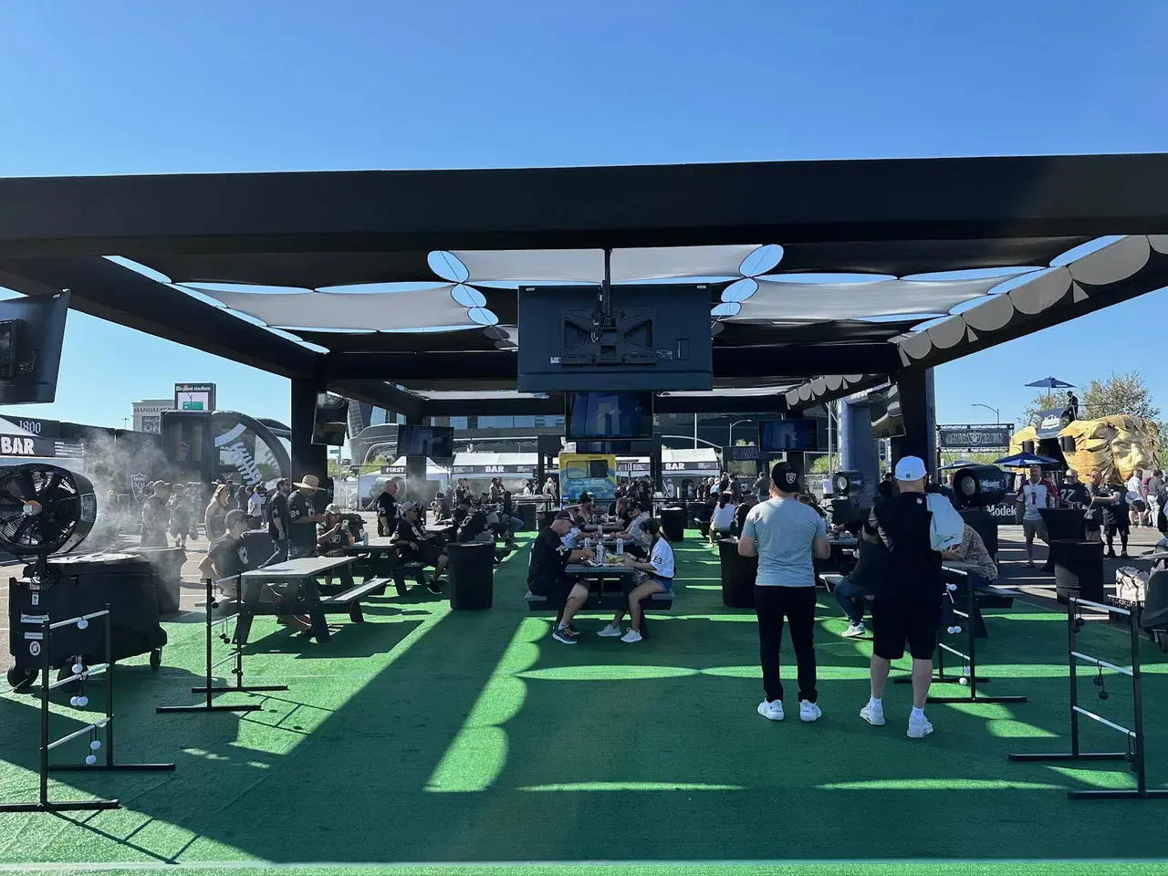 Stadium Arena Stage Installation Event Production Las Vegas